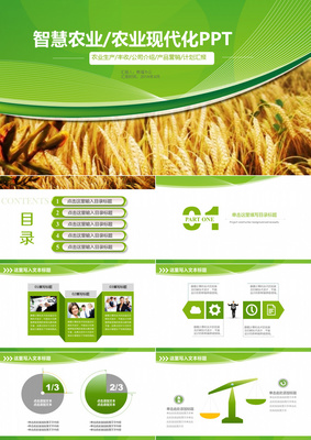 智慧農業農產品現代化PPT