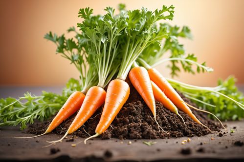 土壤與豐收 胡蘿卜的農業(yè)攝影之美